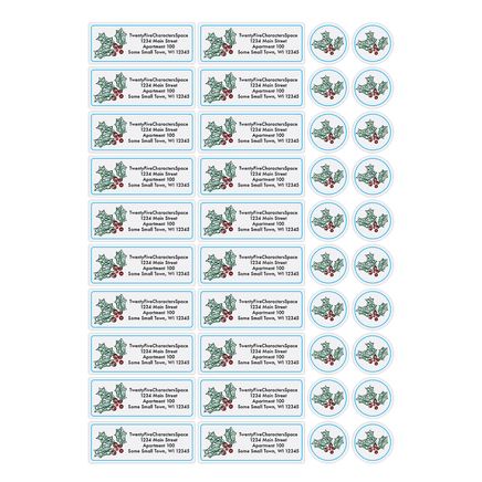 Personalized Paper Filigree Address Labels & Envelope Seals 20-364727