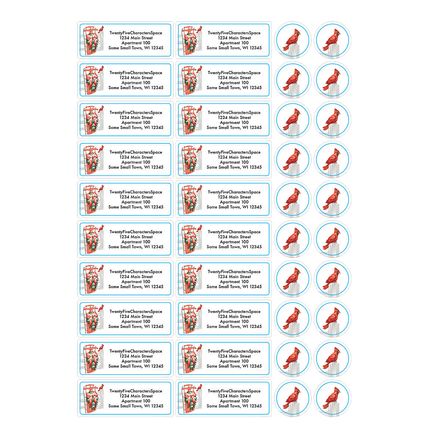 Personalized Thinking of You Address Labels & Envelope Seal 20-364747