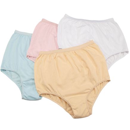 Easy Comforts Style™ Classic Cotton Briefs, 4 Pack-364814