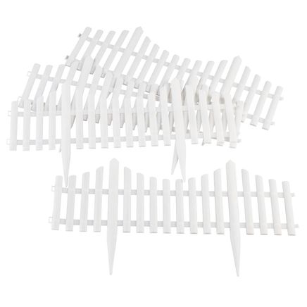 Flexible Fence Edging, Set of 4-366635