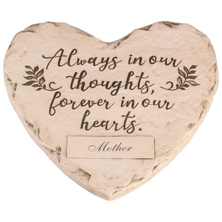 Personalized "Forever in our Hearts" Memorial Stone-367364