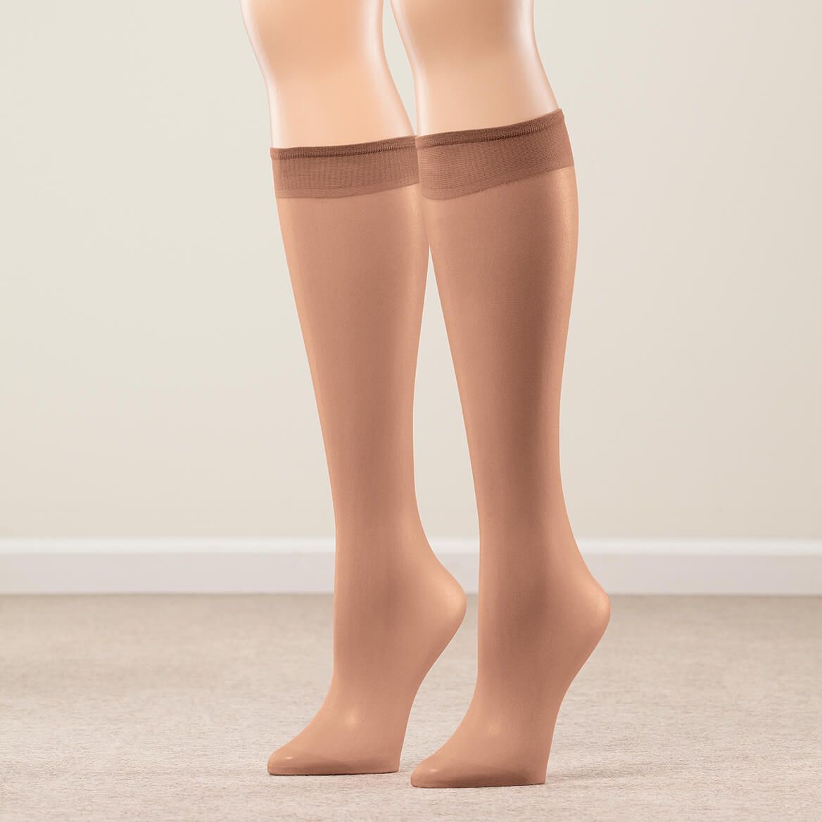 Nylon Knee Highs, Set of 20 Pairs-367416
