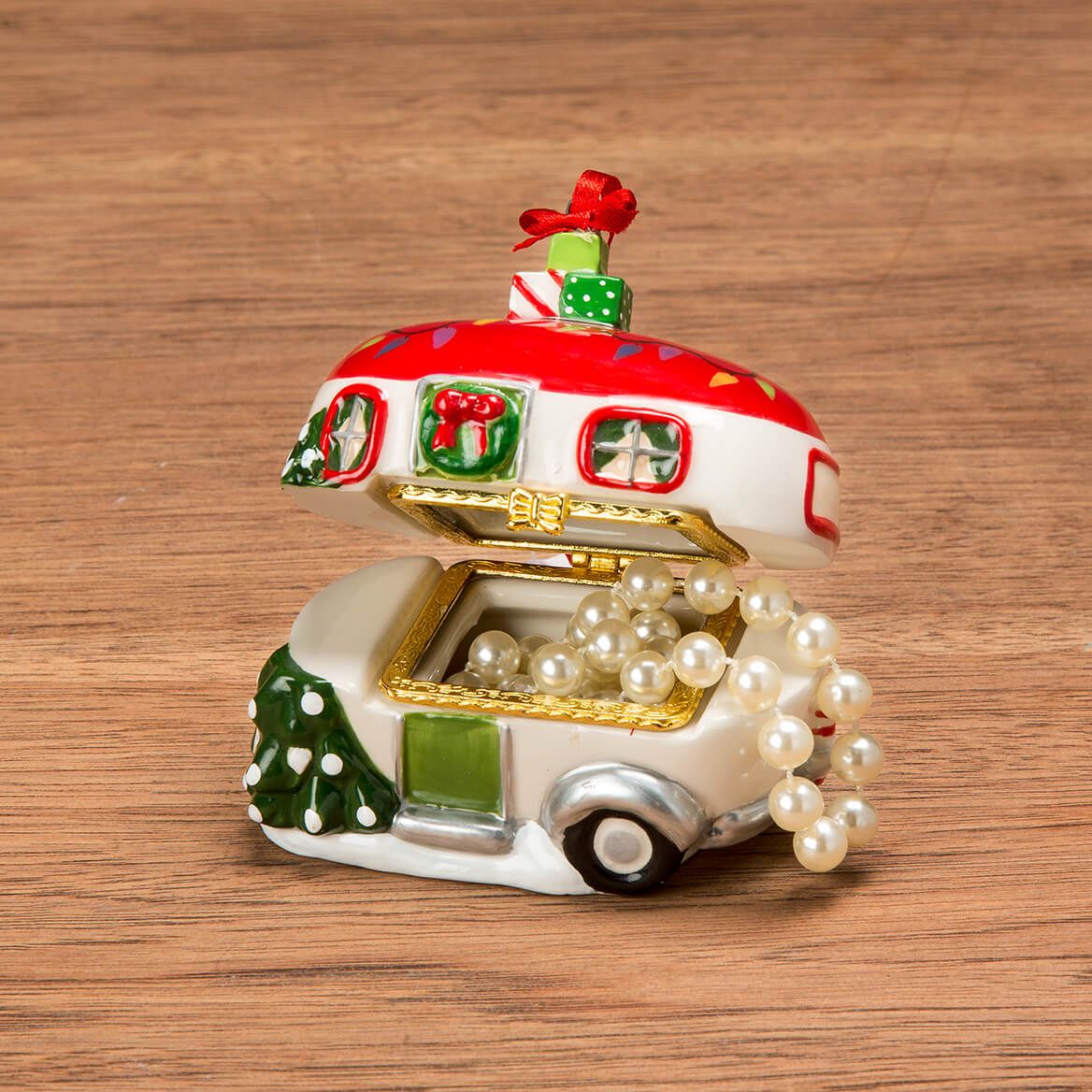 Vintage Camper Ornament Trinket Box-368107
