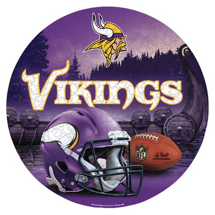 NFL Team Round 500-Pc. Puzzle-368845