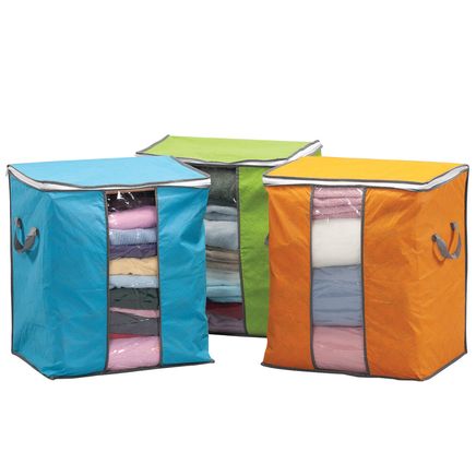 Anti-Dust Quilted Clothes Organizers Set of 3-369588