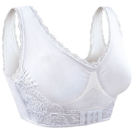 Lovely Lace Front Hook Bra-369764