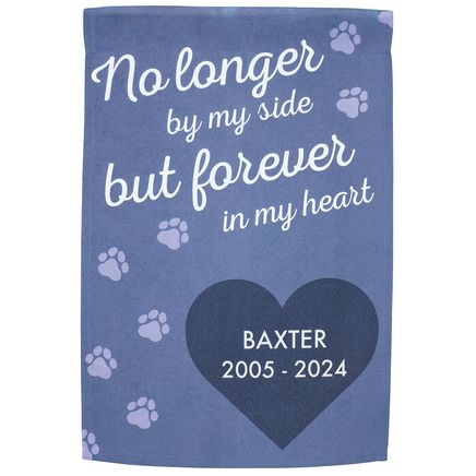 Personalized Pet Memorial Garden Flag-370442