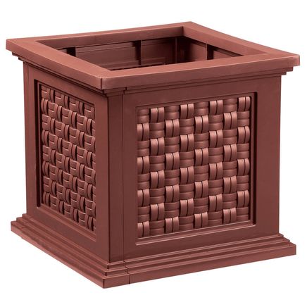Rattan-Style Planter Box-371328