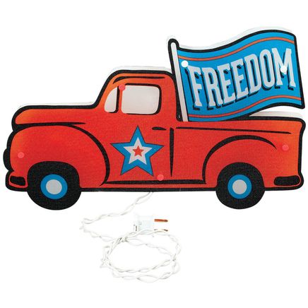 Red Truck Shimmer Light-371434