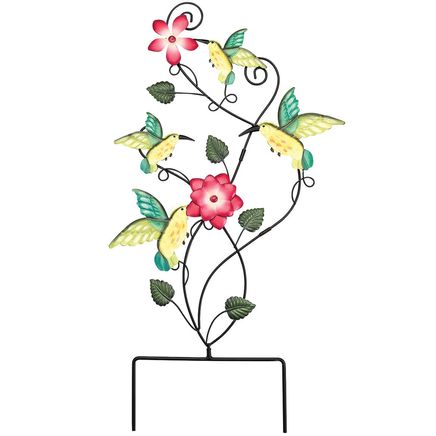Metal Hummingbird Trellis Stake by Fox River™ Creations-371491