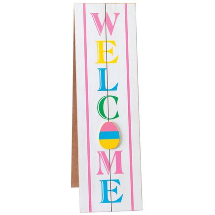 Double-Sided Easel Easter Sign by Holiday Peak™-372792
