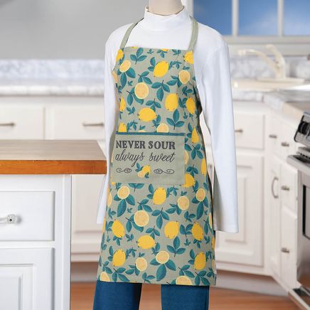 Never Sour, Always Sweet Lemon Apron by Krumbs® Kitchen-373417