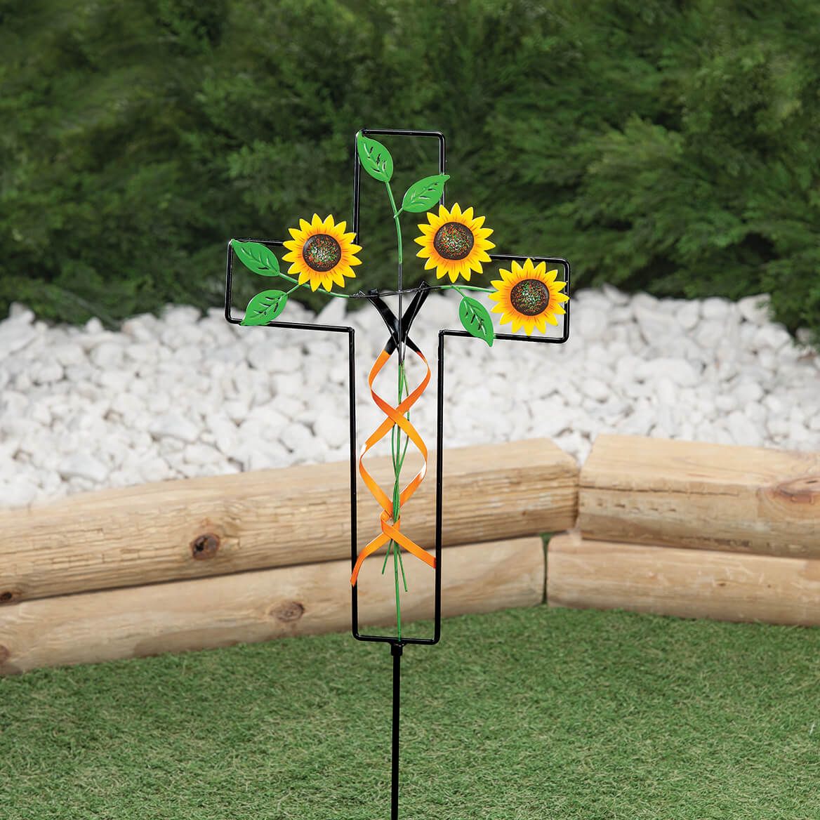 Harvest Cross Yard Stake by Fox River™ Creations-373490