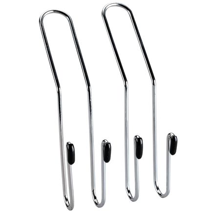 Metal Car Headrest Hooks, Set of 2-373504