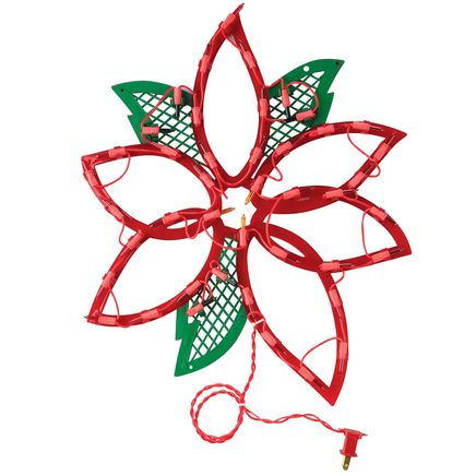 Lighted Poinsettia-374079