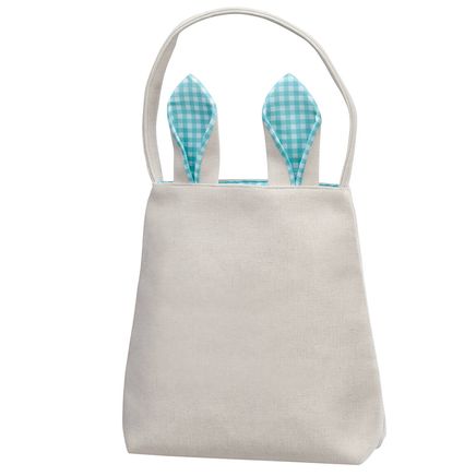 Bunny Bag with Blue Gingham-374179