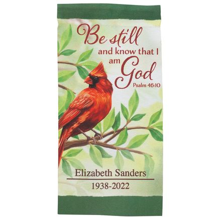 Personalized Cardinal Memorial Mini Garden Flag-374991