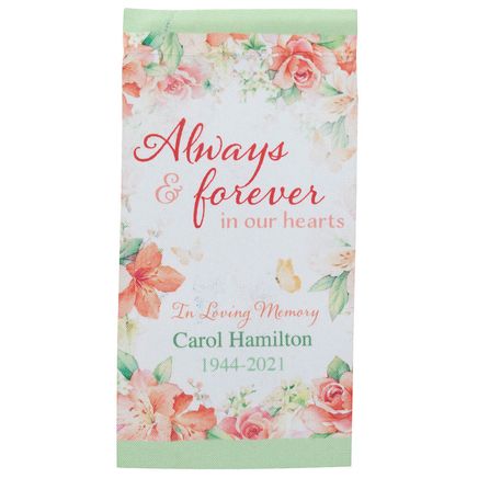 Personalized Always & Forever Memorial Mini Garden Flag-374992
