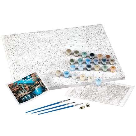 Fall-Themed DIY Paint-By-Number Set-375007