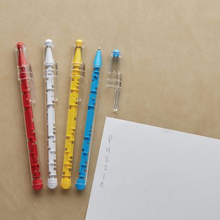 Puzzle Pens, Set of 4-375343