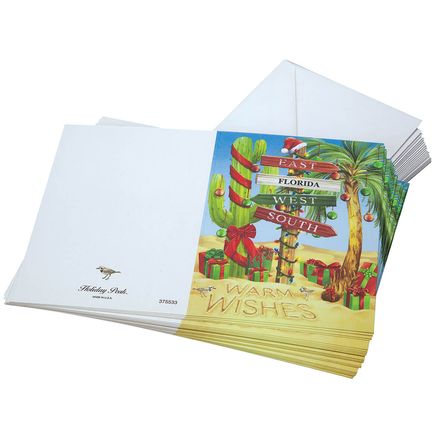 Personalized Warm Wishes Christmas Cards, Set of 20-375533