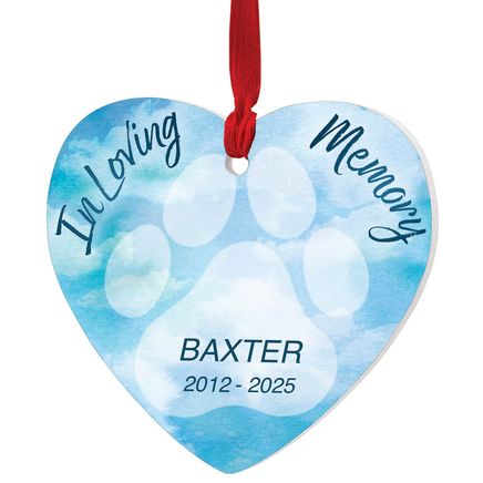 Personalized Pet Memorial Ornament-375726