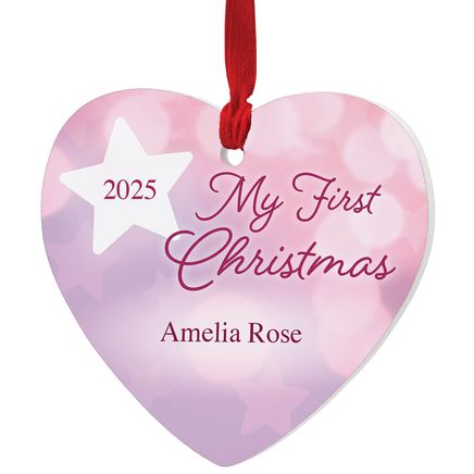Personalized My First Christmas Ornament, BLUE-375728