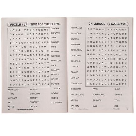 Amazing Large Print Word-Finds, Value Set of 8-376427