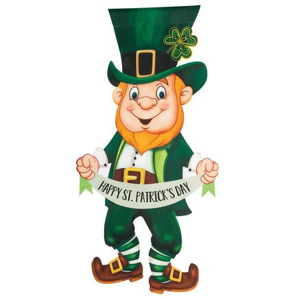 Leprechaun-Shaped Garden Flag by Fox River™ Creations-376651
