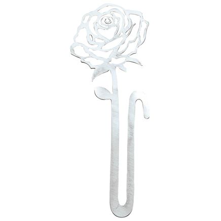 Silver Rose Bookmark-376737
