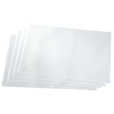 Clear Refrigerator Shelf Liners, Set of 4-376764