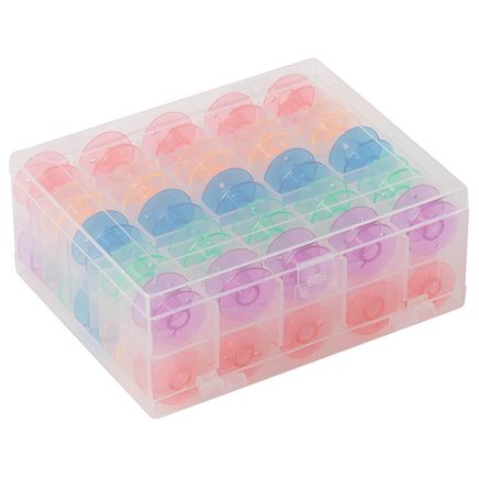Double-Sided Bobbin Box with 50 Bobbins-376793