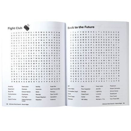 Movie Night Ultimate Large Print Word Search-377013