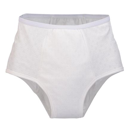 Pointelle Incontinence Brief, 10 oz.-377056