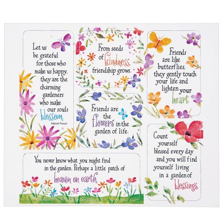 Inspirational Garden Magnets, Set of 6-377345