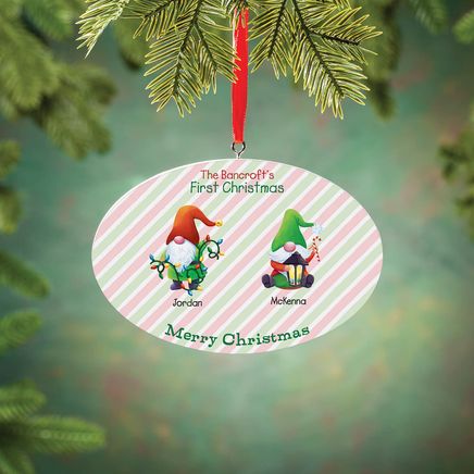 Personalized My Family Gnomes Ornament-377434