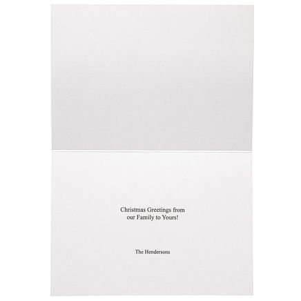 Personalized Family Stockings Christmas Cards, Set of 20-377672