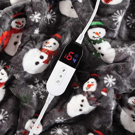 Heated Printed Throw, Plush & Sherpa-377702