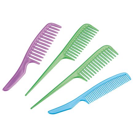 4-Pc. Plastic Comb Set-377718