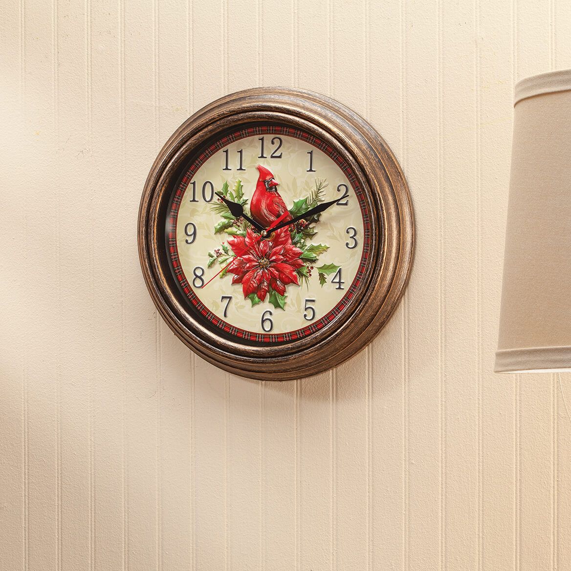 Cardinal Wall Clock 3D-377747