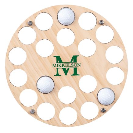 Personalized Printed Initial Golf Ball Holder-378045