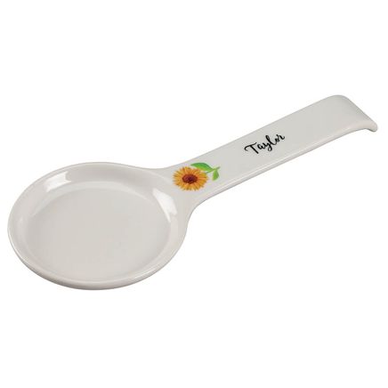 Personalized Sunflower Spoon Rest-378130