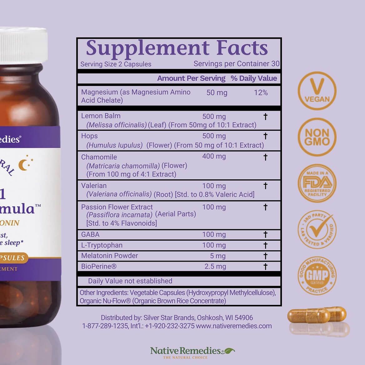 Native Remedies® 10-In-1 Sleep Formula™-378277
