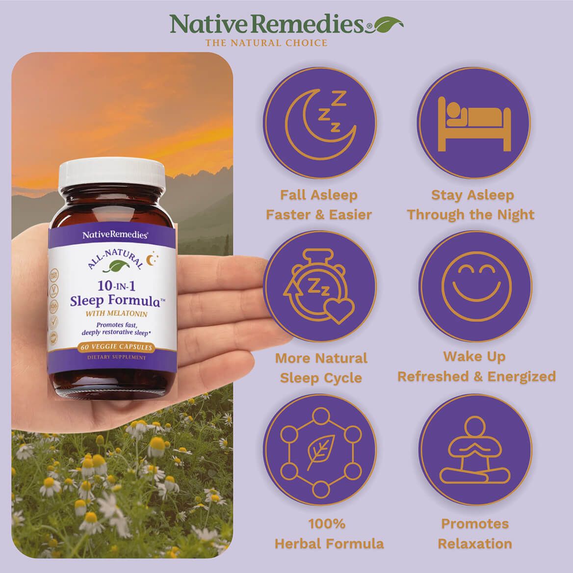 Native Remedies® 10-In-1 Sleep Formula™-378277