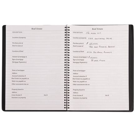 Things My Family Should Know Estate Planner-378456