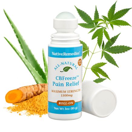 NativeRemedies® CBFreeze™ Max Strength Pain Relief Roll-On-378468