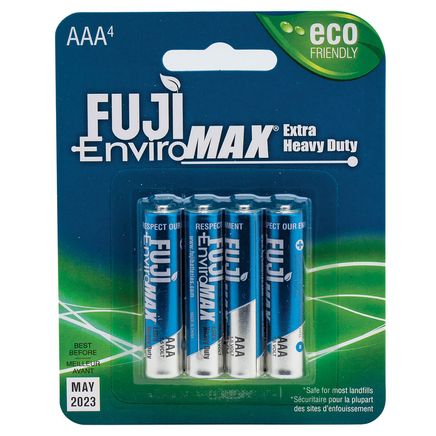 Fuji AAA Batteries 4-Pack, Set of 3-378509