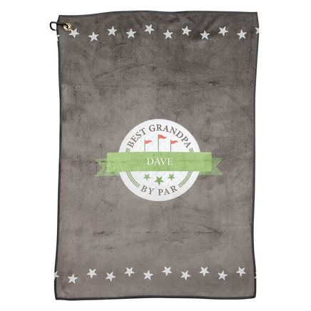 Personalized Best By Par Golf Towel-378682