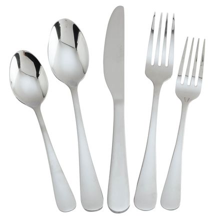 60-Pc. Service for 12 Flatware Set by Home Marketplace-378899