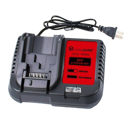 Battery Charger by LivingSURE™-378999